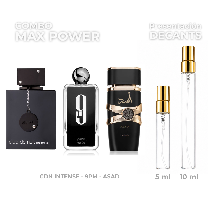 COMBO Max Power – Hombre